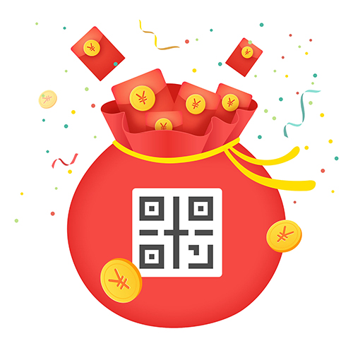 扫码领红包